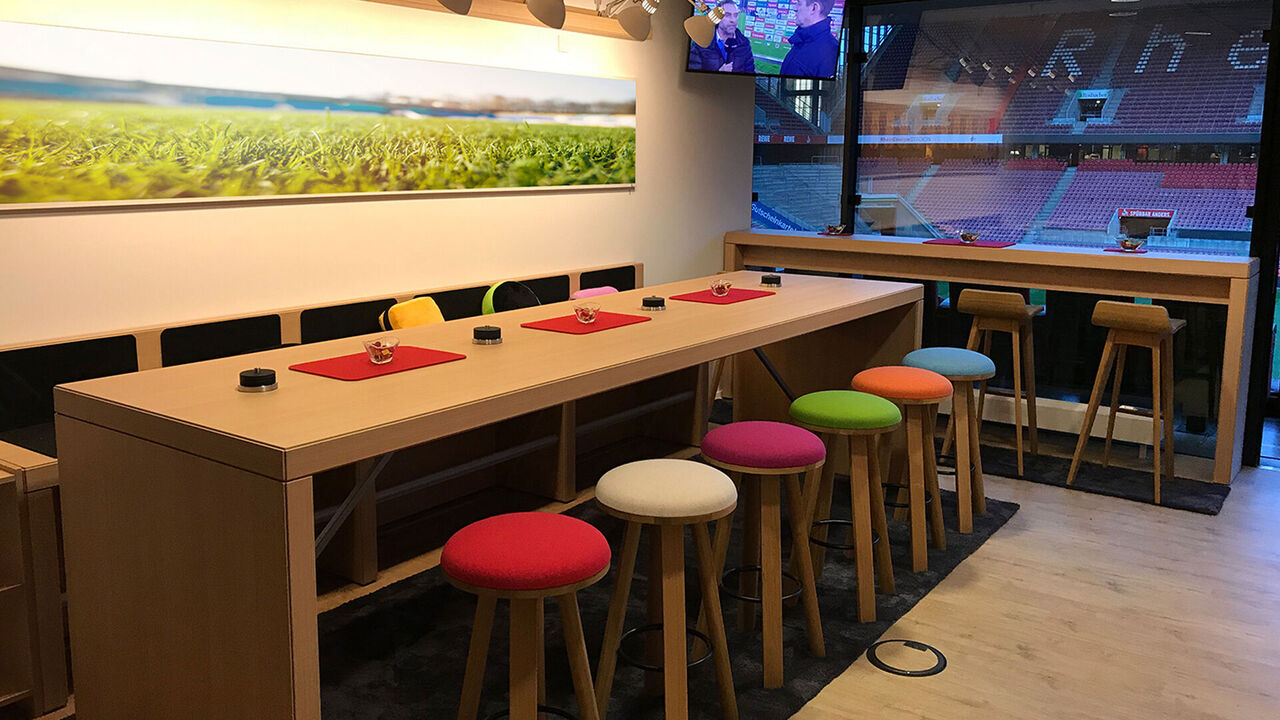 Haribo Lounge, Fußballstadion, 1. FC Köln