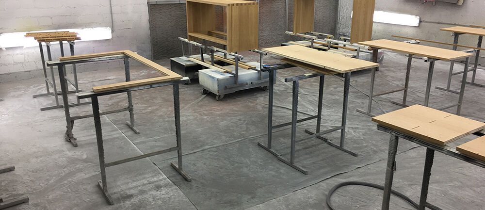 ISINGERMERZ, Wiesbaden, Schreinerei, Messebau, Meisterstück, Ausbildungsbetrieb, HWK, Tischler, Job, Meistermacher, Sideboard