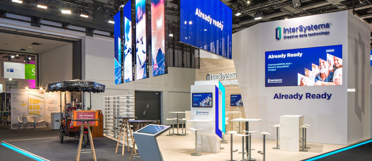 Standkonzept Berlin, Messestand Berlin, Intersystems