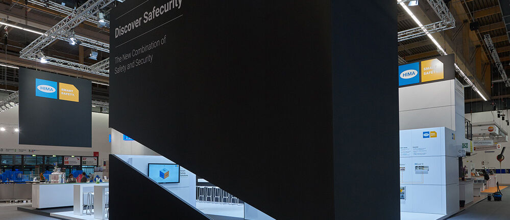 Messestand HIMA, Messe Achema, Messebau ISINGERMERZ, Messedesign
