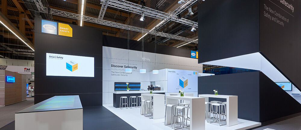Messestand HIMA, Messe Achema, Messebau ISINGERMERZ, Messestanddesign
