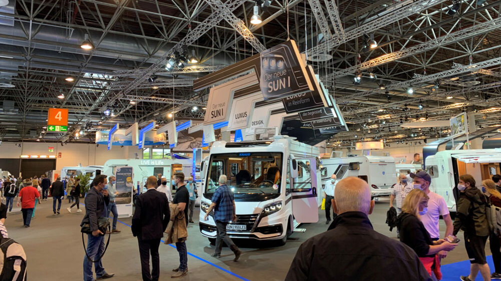 Messe Caravn Salon, Messestand, Isingermerz, Corona, Messestanddesign