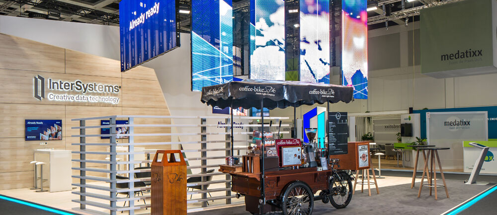 Messebau Berlin, Messebau Isingermerz, LED Panels, Hingucker, Blickfang