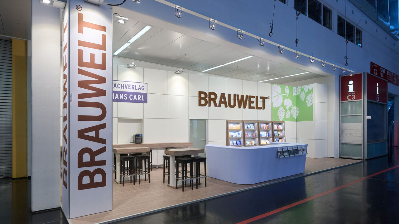 drinktec Messestand, München Messeauftritt, Fachverlag Messestand, 