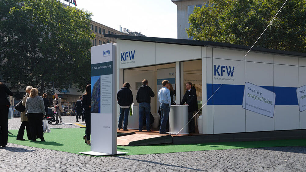KfW Roadshow, Eventbau ISINGERMERZ