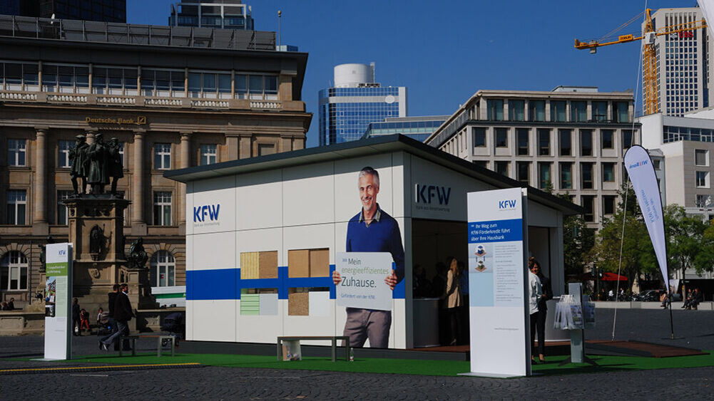 KfW Roadshow, Eventbau ISINGERMERZ