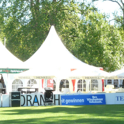 Eventbau Theke, Outdoor Service, Pfingstturnier Wiesbaden