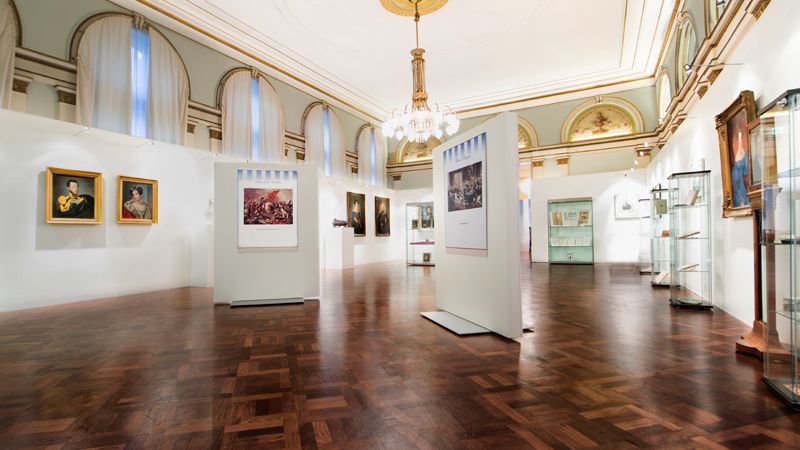 Casinogesellschaft, Wiesbaden, Biedermeier Ausstellung, Eventbau, Isingermerz, Werkstatt