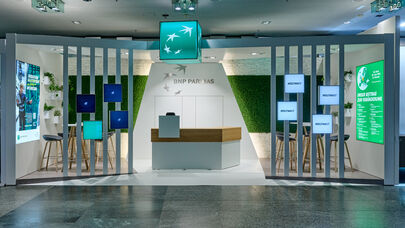 Kleiner Messestand, Hingucker, Blickfang, Konzeptentwicklung, Weiterentwicklung