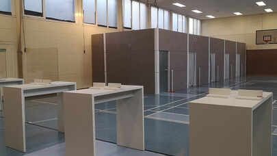 Schreinerei, Werkstatt, Corona, Isingermerz, Wiesbaden, Biebrich, Innenstadt, Dotzheim, Erbenheim, Impfzentren, Messebau