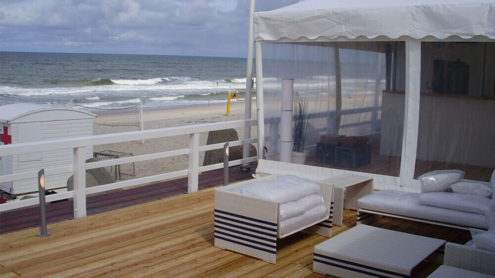 Volvo, FlensSurfcup, Sylt, Eventbau ISINGERMERZ