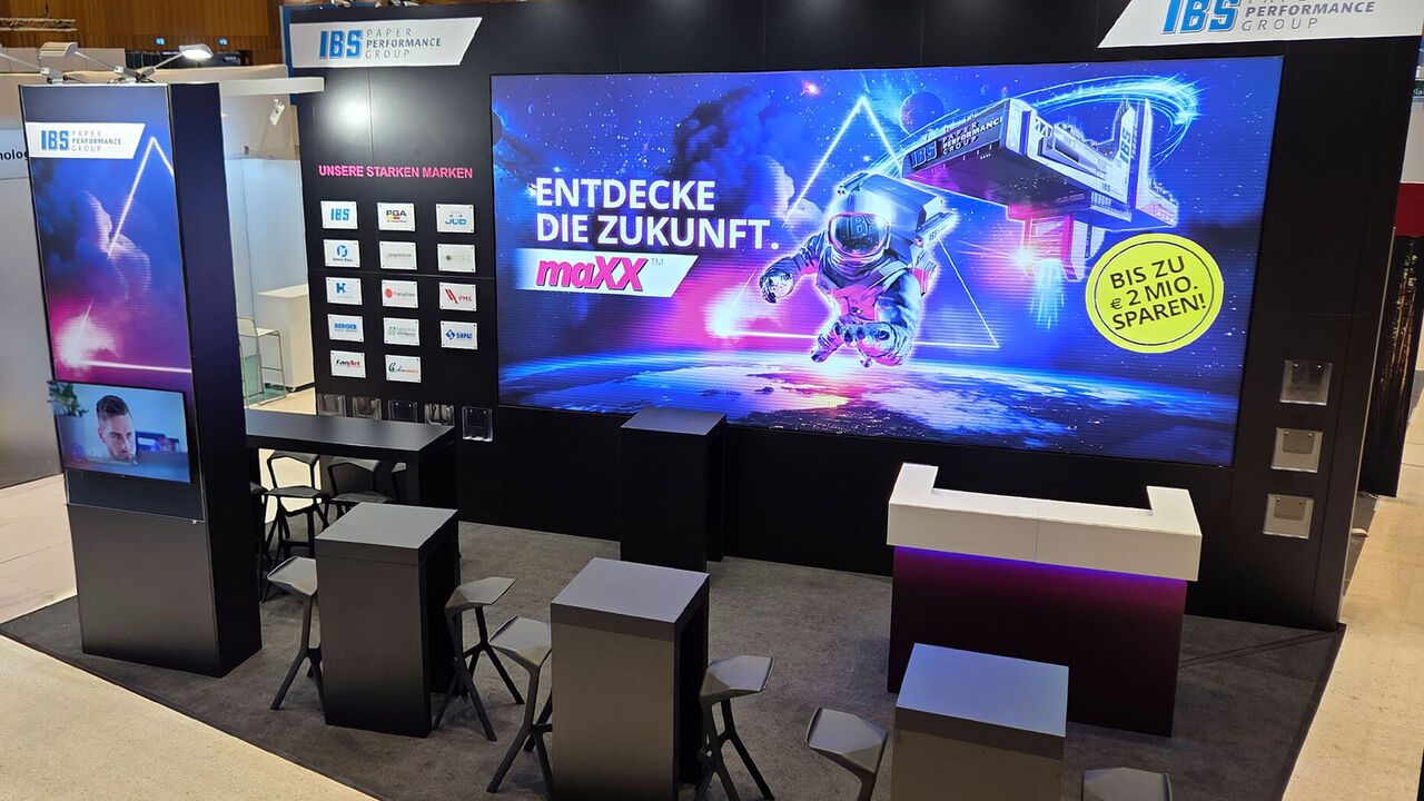IBS Austria, Zellcheming Expo, Messestand Wiesbaden, Nachhaltiger Messestand, Langlebiger Messestand