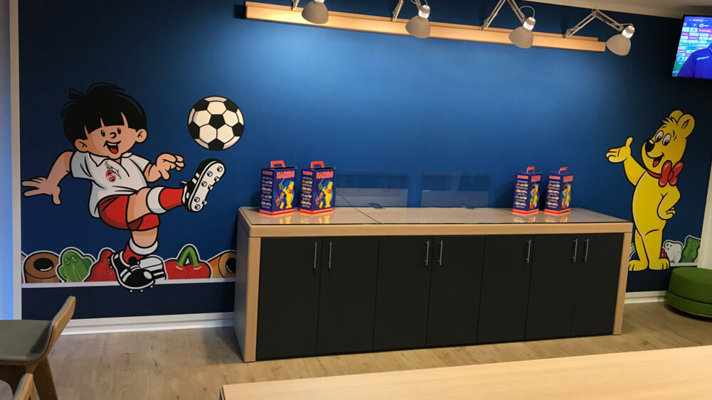 Haribo Lounge, Fußballstadion, 1. FC Köln