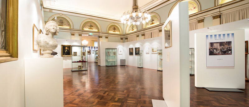 Casinogesellschaft, Wiesbaden, Biedermeier Ausstellung, Eventbau, Isingermerz, Werkstatt