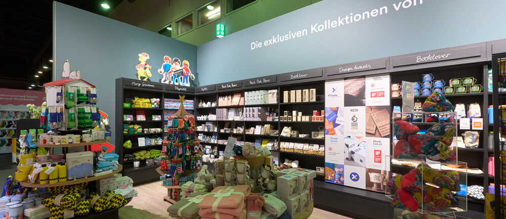 Thalia Messestand, Buchmesse Frankfurt, Messebau ISINGERMERZ