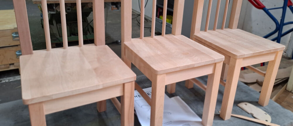Handwerksarbeit, Werkstatt, Anwendungsbeispiel, Holzexponate
